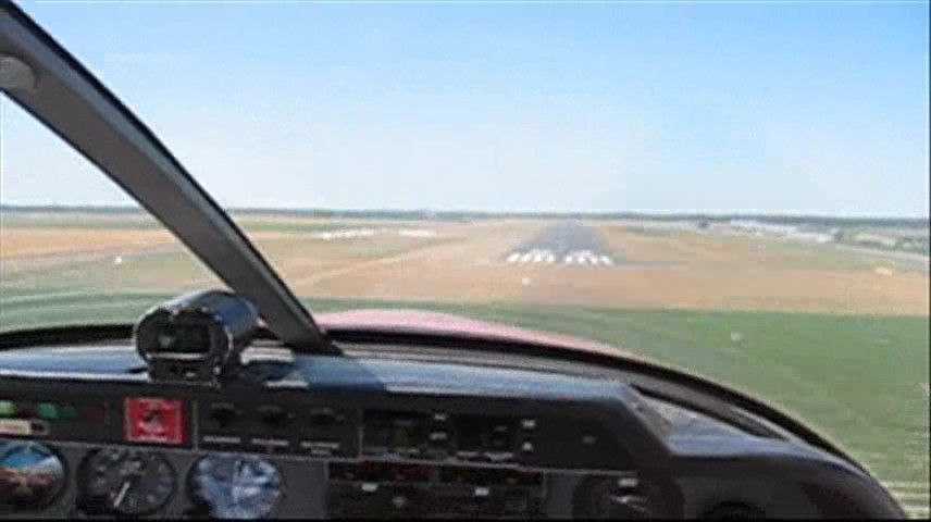 Atterrissage avec effet de sol DR400.