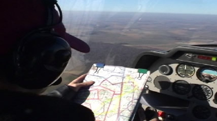 Voyage en DR400 dans la département de l'Aisne.